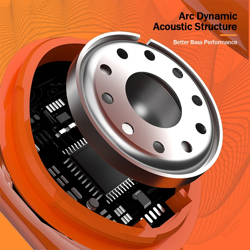 Новейшие наушники в стиле панк Bluetooth-гарнитура беспроводные деловые с микрофоном