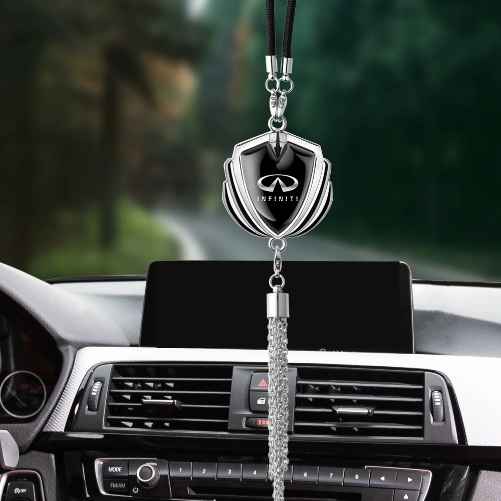 

New Car Rearview Mirror Pendant Auto Interior Hanging Ornaments Accessories for INFINITI EX25 EX35 QX30 FX35 LQ50 M37 QX56 FX37