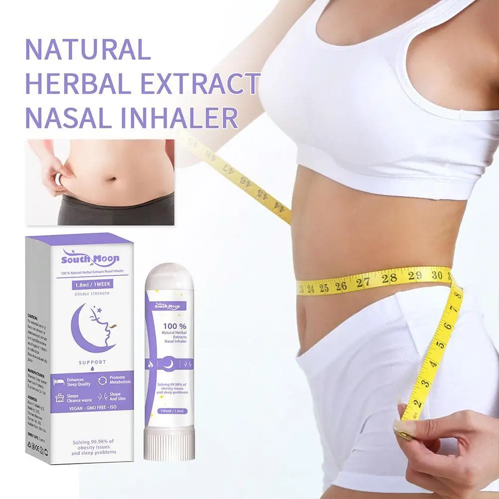 

1.8ml Natural Herbal Extract Nasal Inhaler Improve Weight Detoxifying Nasopharyngeal Care Body lost Sleep L9S2