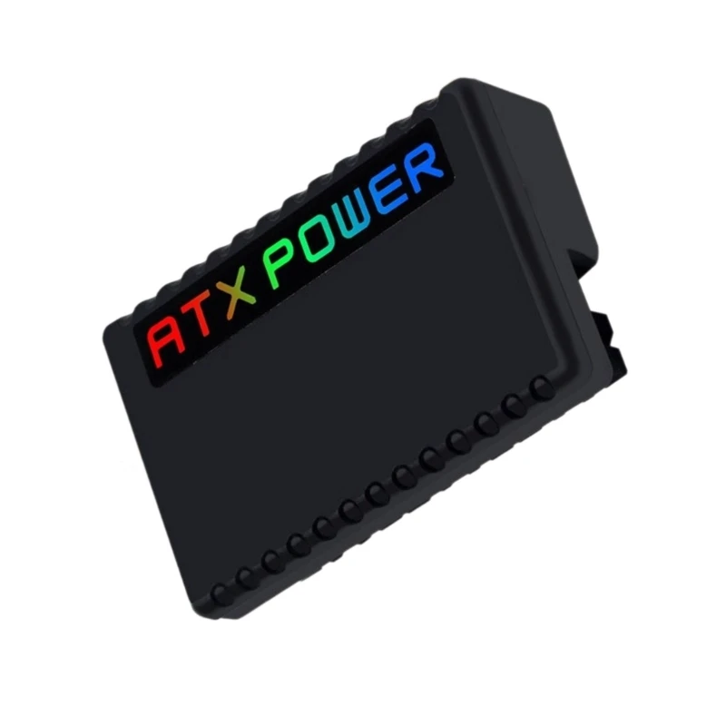 Адаптер питания 24P 24Pin до 90 градусов со световыми эффектами ARGB 3Pin для настольных