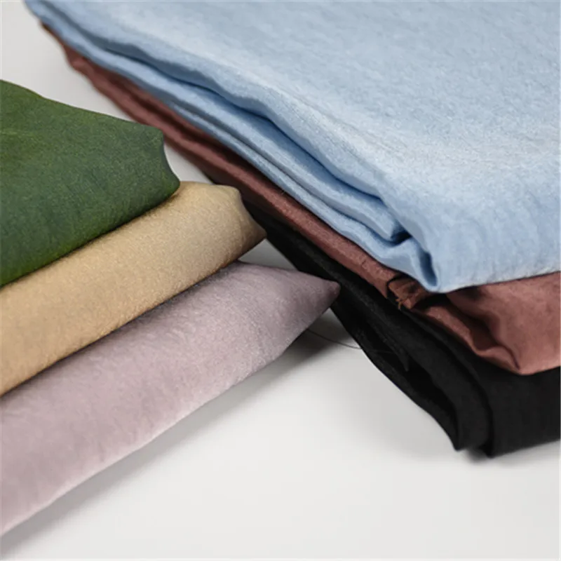 

Spring and Summer Broken Card Fine Linen Elegant Chiffon A Thin and Breathable Skirt Material Summer Shirt Clothing Fabric.