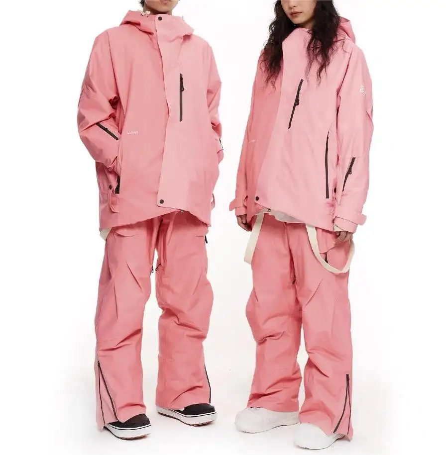 2024 OEM Высокое качество на заказ для мужчин и женщин теплый зимний костюм лыжные