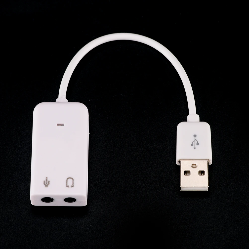 

Внешняя звуковая карта USB 7,1 2,0 до 3,5 мм, аудио адаптер/USB 2,0 3D виртуальный 12 Мбит/с, внешняя звуковая карта 7,1 каналов, адаптер