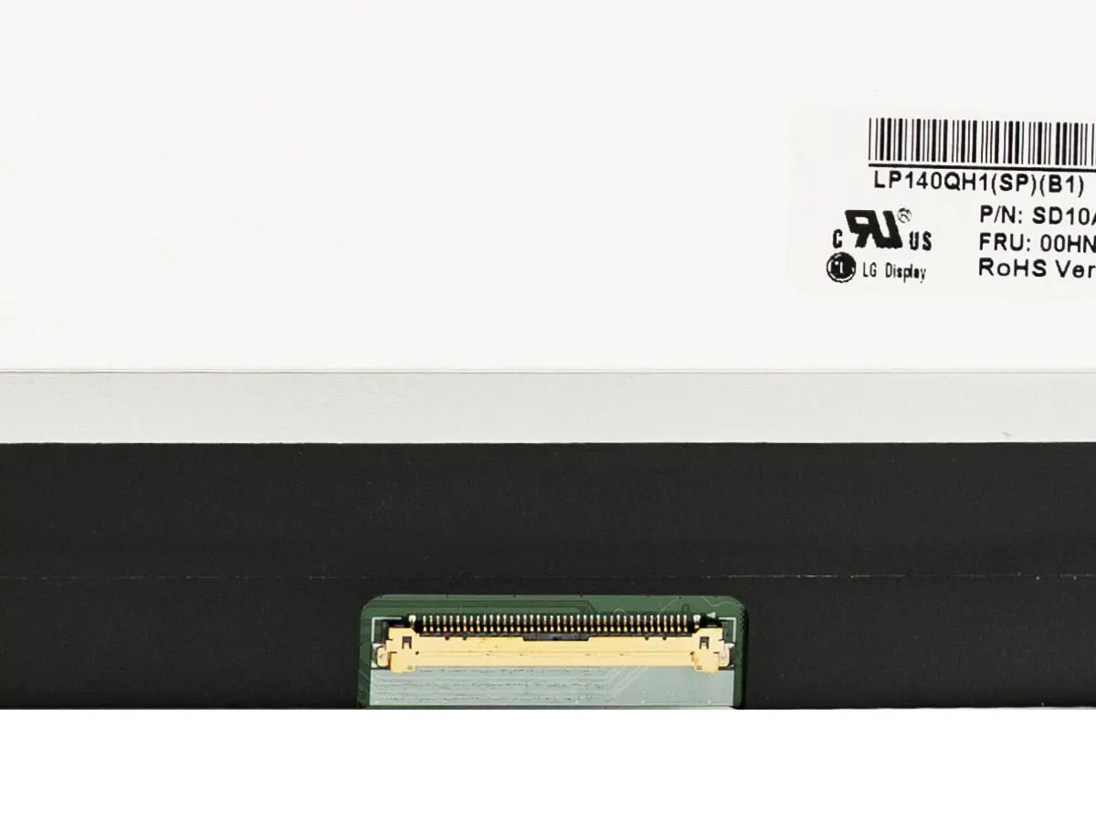 Оригинальный 14 0 &quotтонкий ЖК-экран для ноутбука LP140QH1-SPB1 ThinkPad X1 Carbon 04x3923 00HN826 QHD