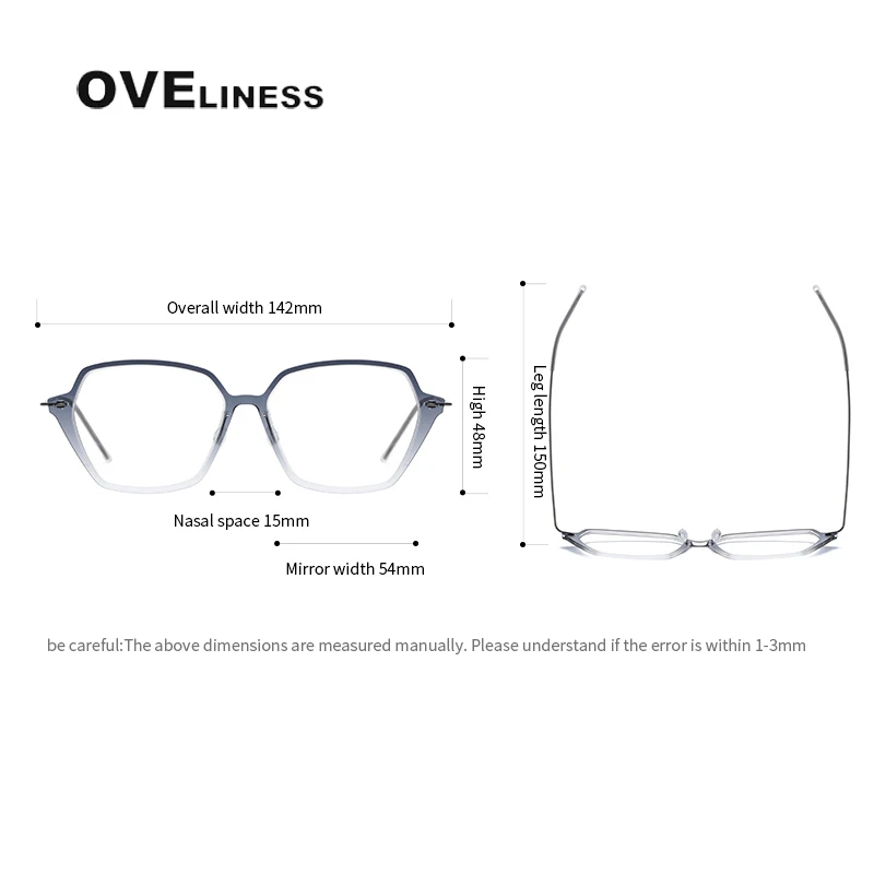 Оправа для очков Мужская квадратная из ацетата 2023