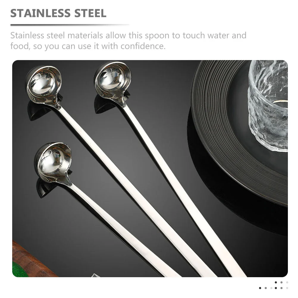 

Stainless Steel Ladle Salad Dressing Spoon Soup Serving Spoon Kitchen Ladle Gravy Soup Spoon