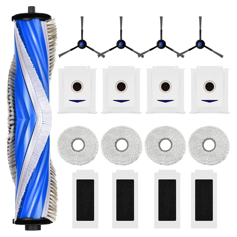 For Ecovacs Deebot T30 Pro Omni/T30 Omni Robot Vacuum Cleaner Main Side Brush Hepa Filter Mop Cloth Dust Bag Accessories