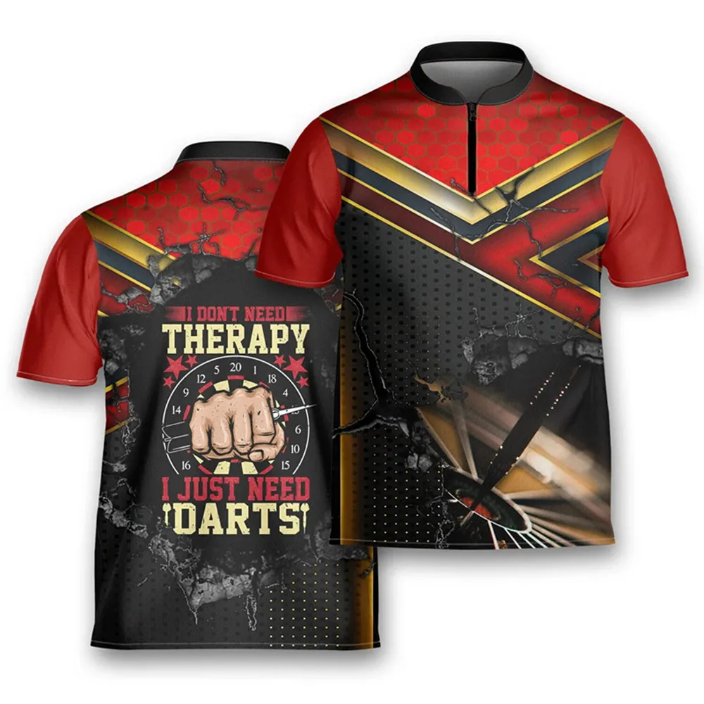 Рубашка-поло Z007 мужская с принтом Повседневная футболка коротким рукавом на