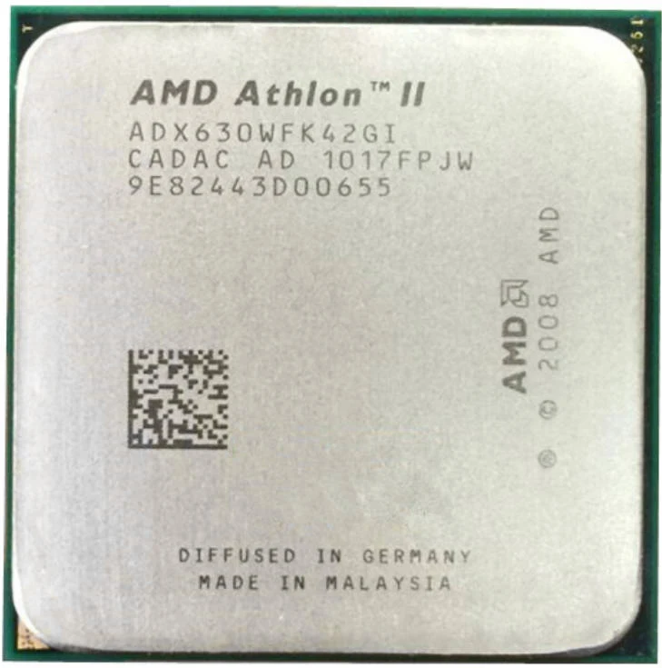 

Б/у четырехъядерный процессор AMD Athlon II X4 630 2,8 ГГц Socket AM3