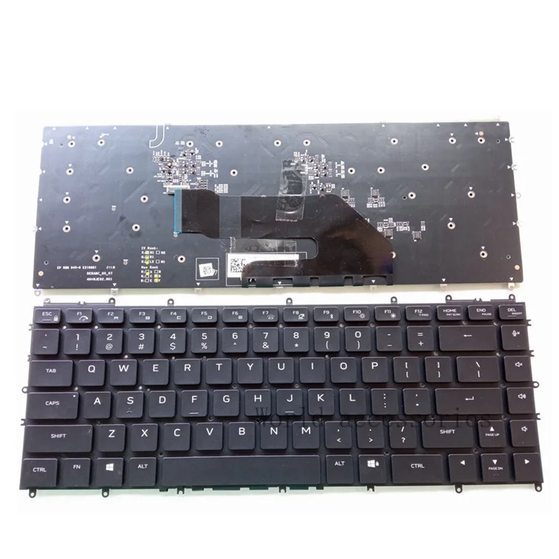 

US Laptop RGB Backlit Keyboard For DELL X15 R1 For Alienware X15 R2 X15R1 X15R2