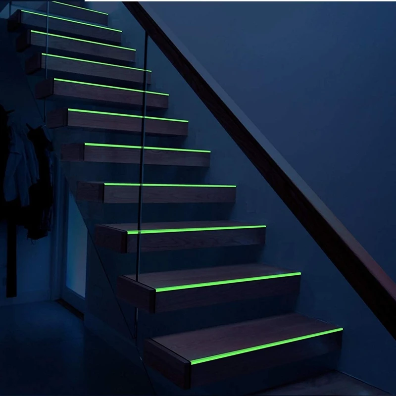 Светящаяся в темноте лента светящаяся люминесцентная аварийная рулонная помощь