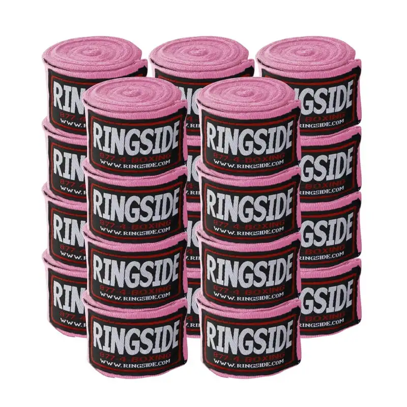 

Boxing Hand Wraps - 180" - 10 Pack Pink
