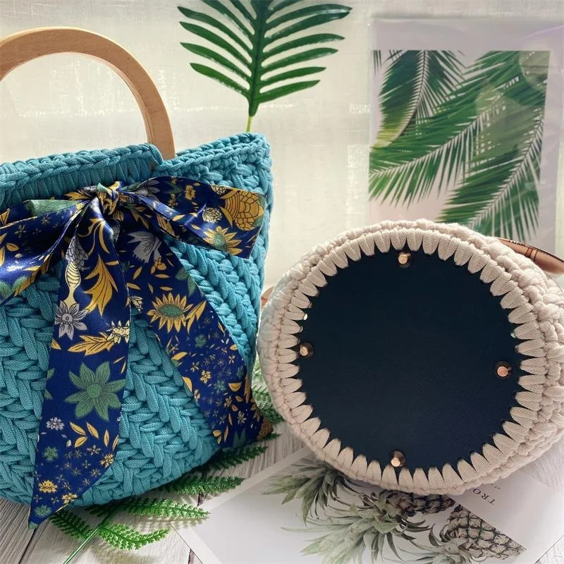 

14CM High Qualtiy Oval Round Bottom for Knitted Bag Leather Bag Accessories Handmade with Holes Diy Crochet Bag Bottom Pu Base