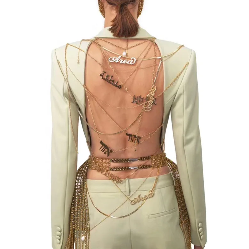 

Fashion Luxury Blazers Women High Quality Jacket Spring 2022 Female Backless Coat Casual Clothing Office Wear Suit Blazer Outfit