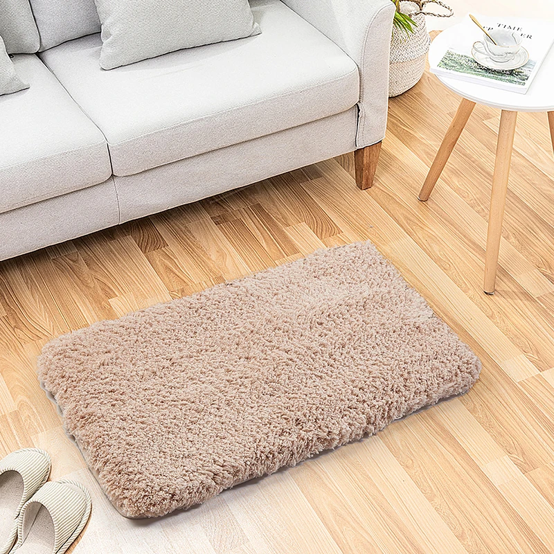 hot selling shaggy extra absorbent rugs non slip microfiber shower cozy bath mat not easy to change color easy clean comfortable free global shipping