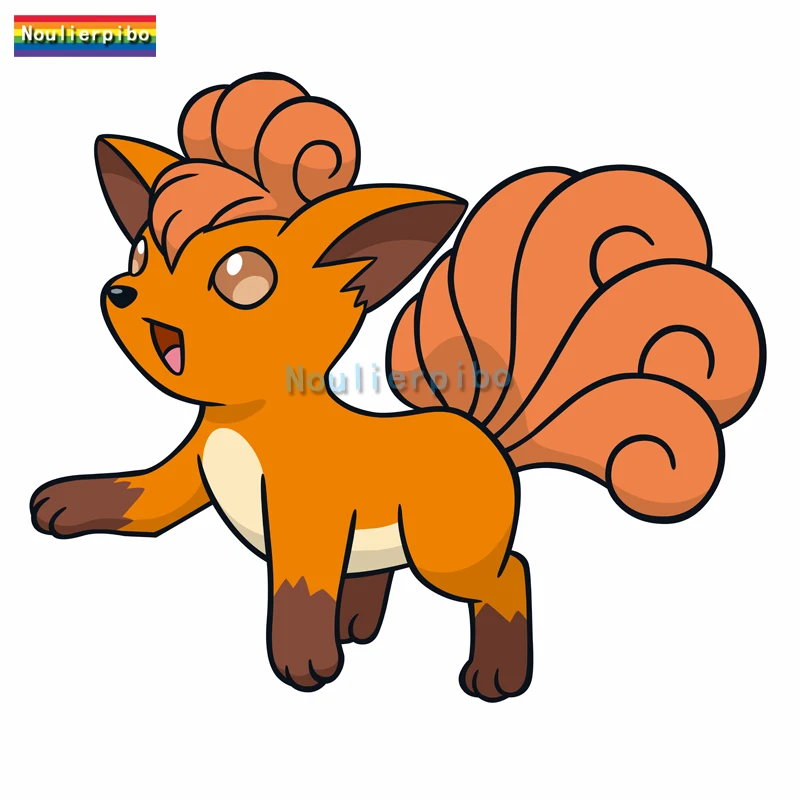 Мультяшные аниме автомобильные наклейки Покемон Пикачу толстые Дин Даши цветок