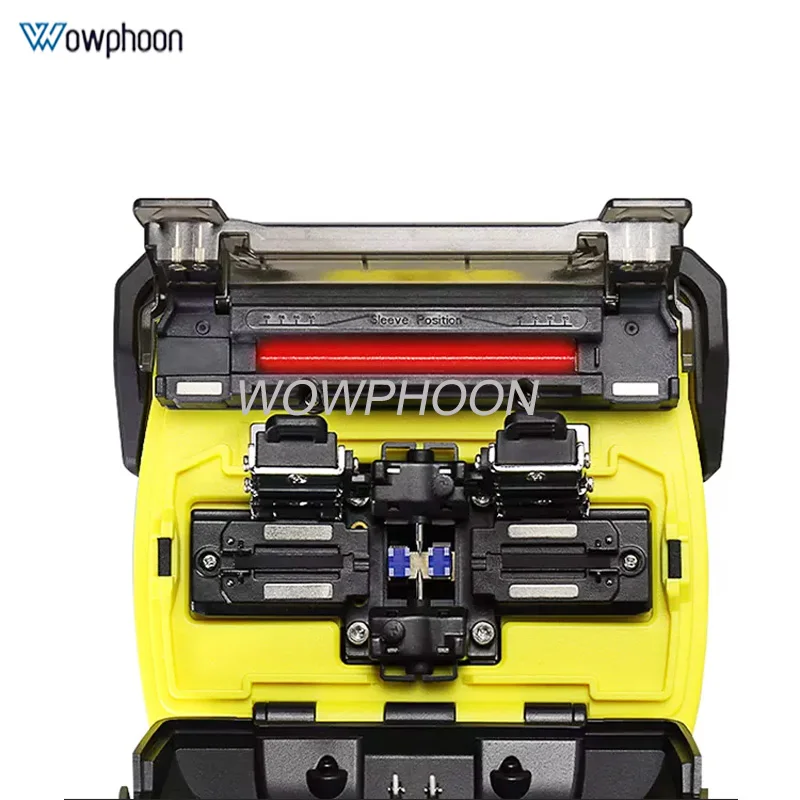 AUA-15F 6 Motors Core to Core Alignment Mini Optic Fiber Fusion Splicer Machine AUA-15F