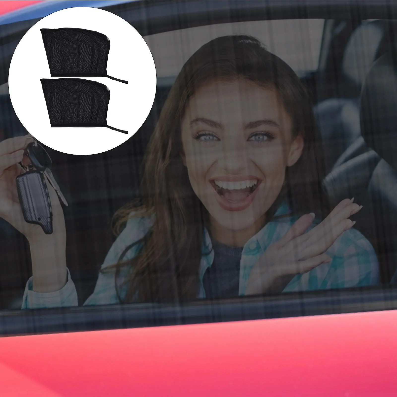 

1 Pair Car Window Sun Shades Practical Car Front Side Window Sunshades