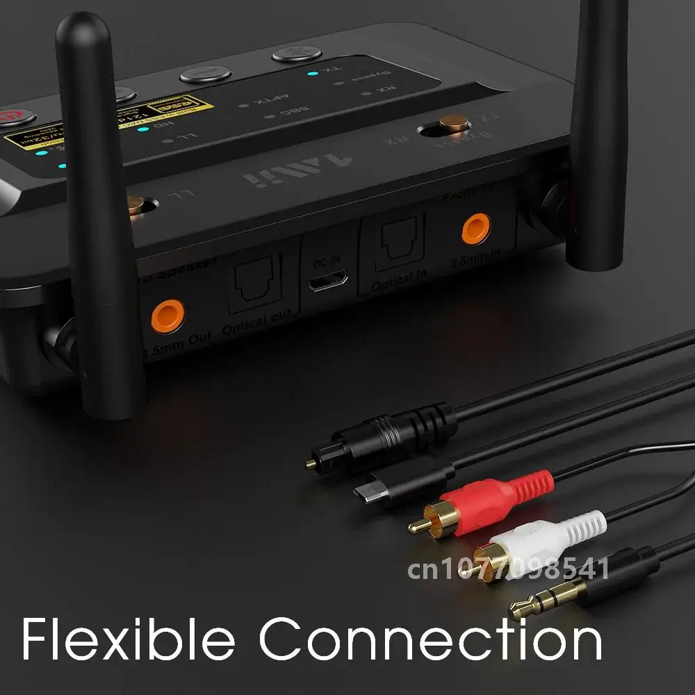 1Mii B03Pro Bluetooth 5 0 передатчик-приемник aptX LL HD CSR8675 HiFi 32-битный ЦАП 3 мм Aux Bluetooth-адаптер