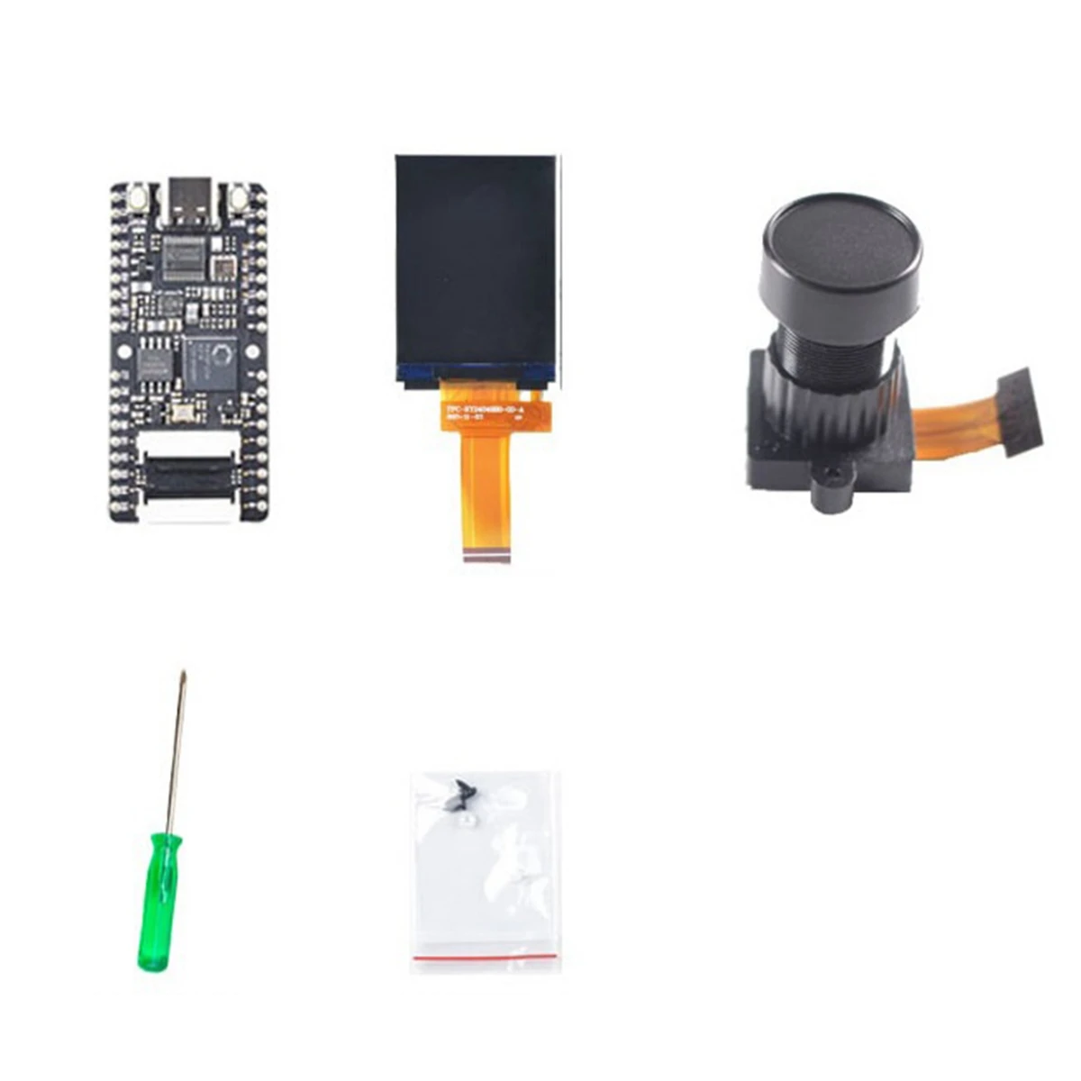

Для Sipeed Maix Bit RISC-V AI + LOT K210 макетная плата с экраном 2,4 дюйма + камера 8 м