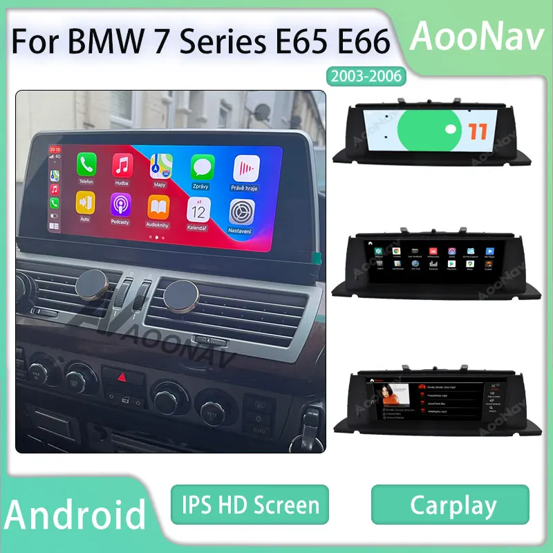 

Автомагнитола 2 Din Android для BMW серий 7 E65 E66 2003-2006 GPS-навигация DVD Автомобильный мультимедийный плеер CARPLAY автостерео