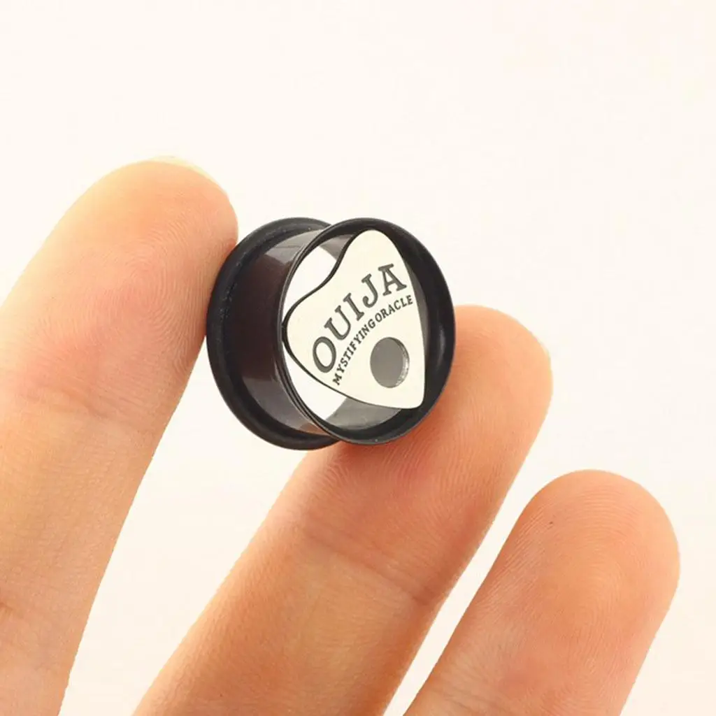 Затычки для ушей в форме сердца туннели-гвоздики из нержавеющей стали