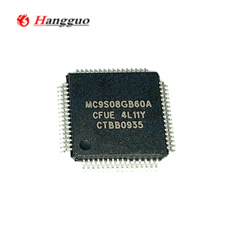 

10PCS/Lot Original MC9S08GB60ACFUE 4L11Y MC9S08GB60A QFP64 IC 8-bit Microcontrollers - MCU 8BIT 60K FLASH 4K RAM IC