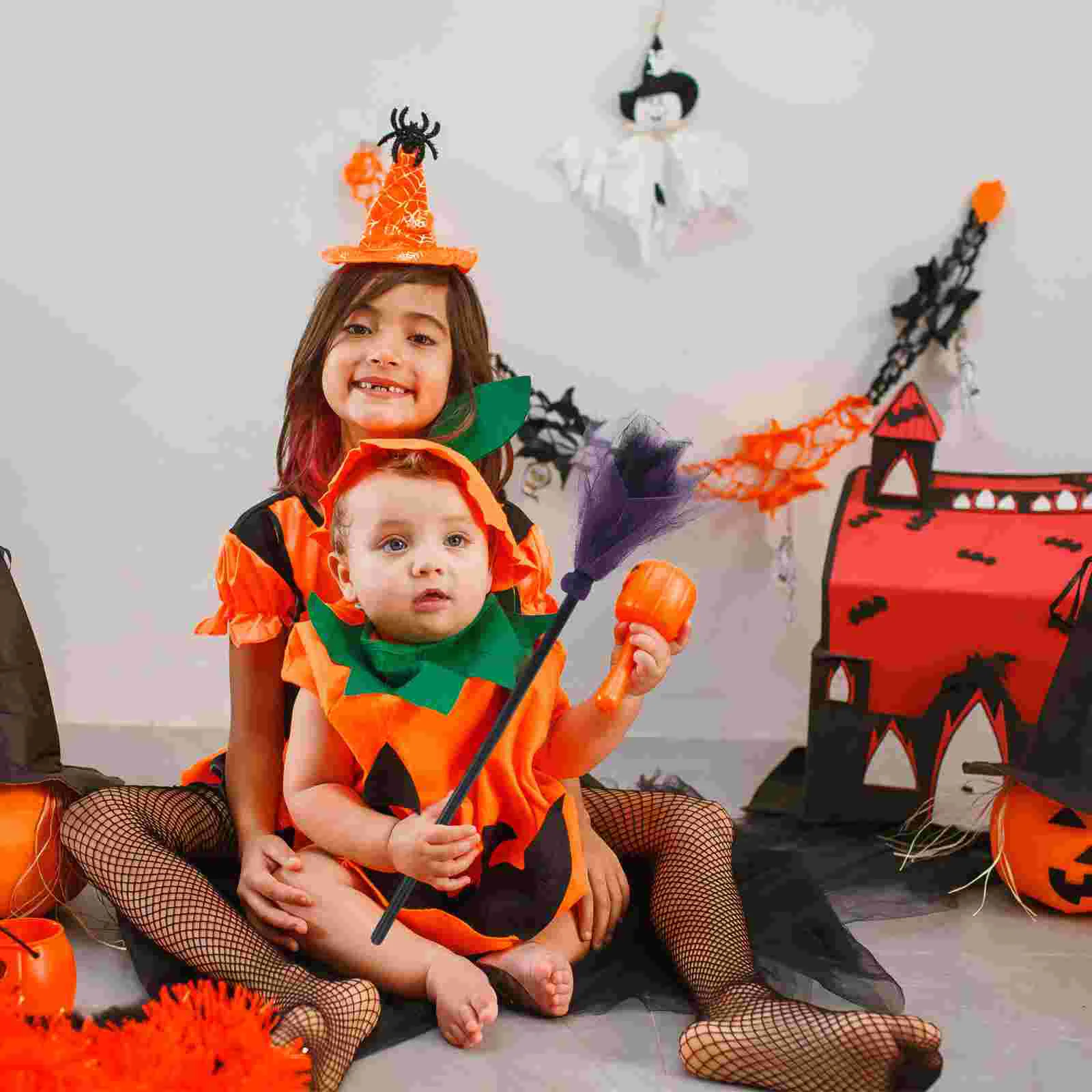 Хэллоуин метла вечерние принадлежности реквизит ведьма бек для костюма паука