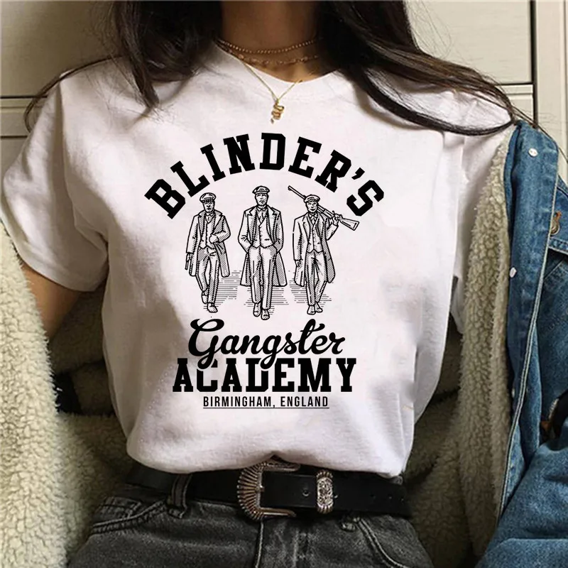 

Peaky Blinders T Shirt Top Tee T-shirt Oversized Male/women Men Tshirt Fashion Streetwear Hip Hop Shirts Cool O-Neck Summer