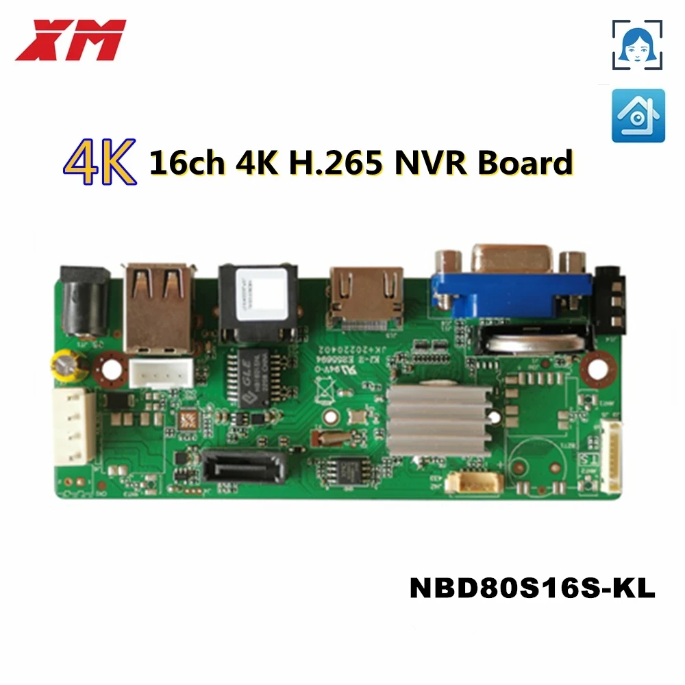 

XM NBD80S16S-KL 16-канальный сетевой видеорегистратор