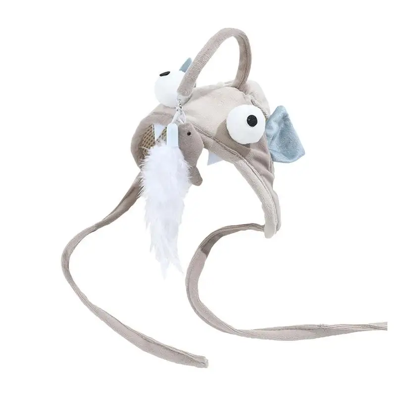 

Funny Cat Stick Creative Cat Feather Teaser Wand Toy Multi-Functional Pet Companion Toys For Indoor And Outdoor Cats