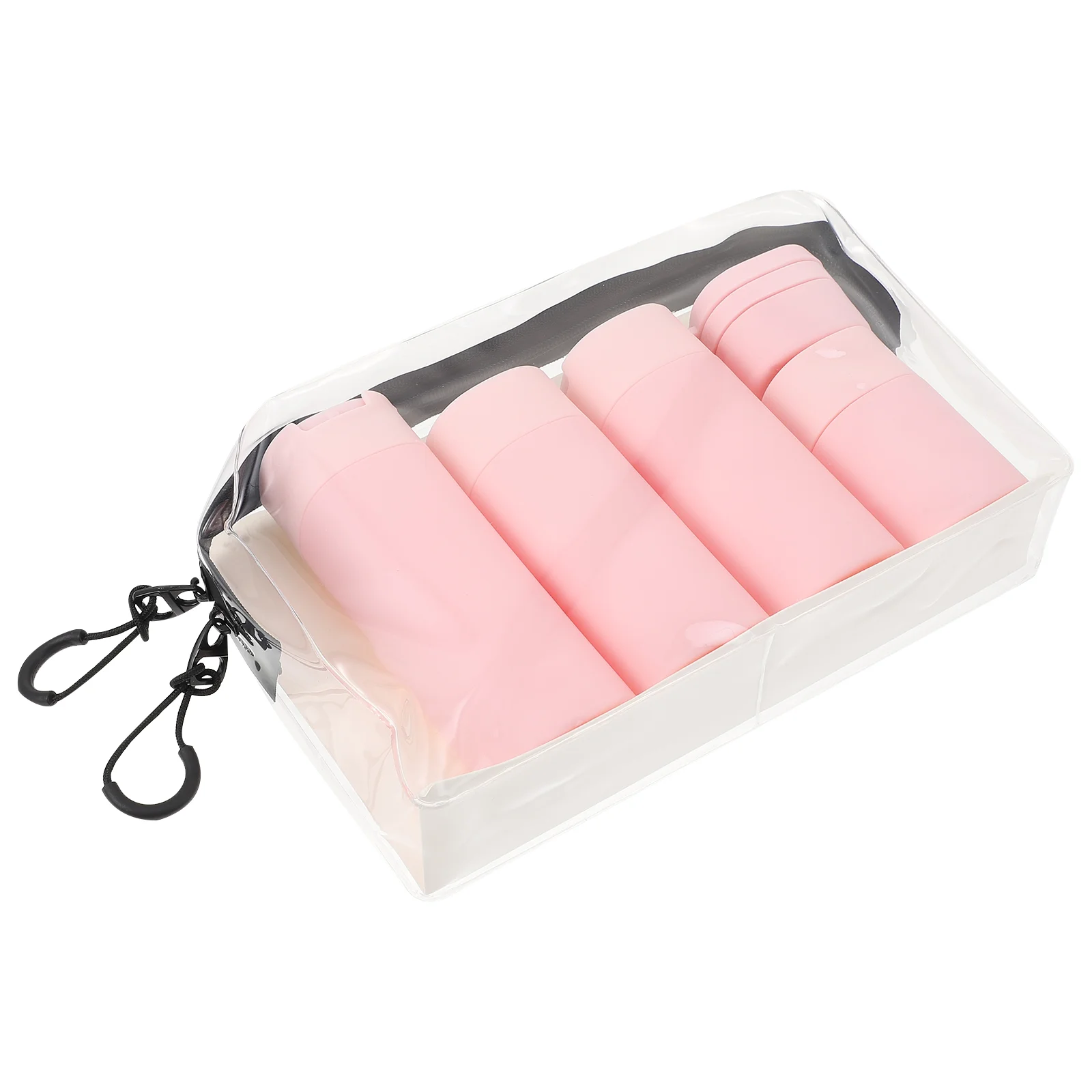 

6Pcs Travel Bottles Shampoo Bottles Container with Toiletry Bag for Shampoo Lotion ( )
