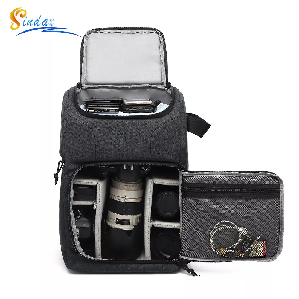 Bag Photo Cameras Backpack For Canon Nikon Sony Xiaomi Lapto