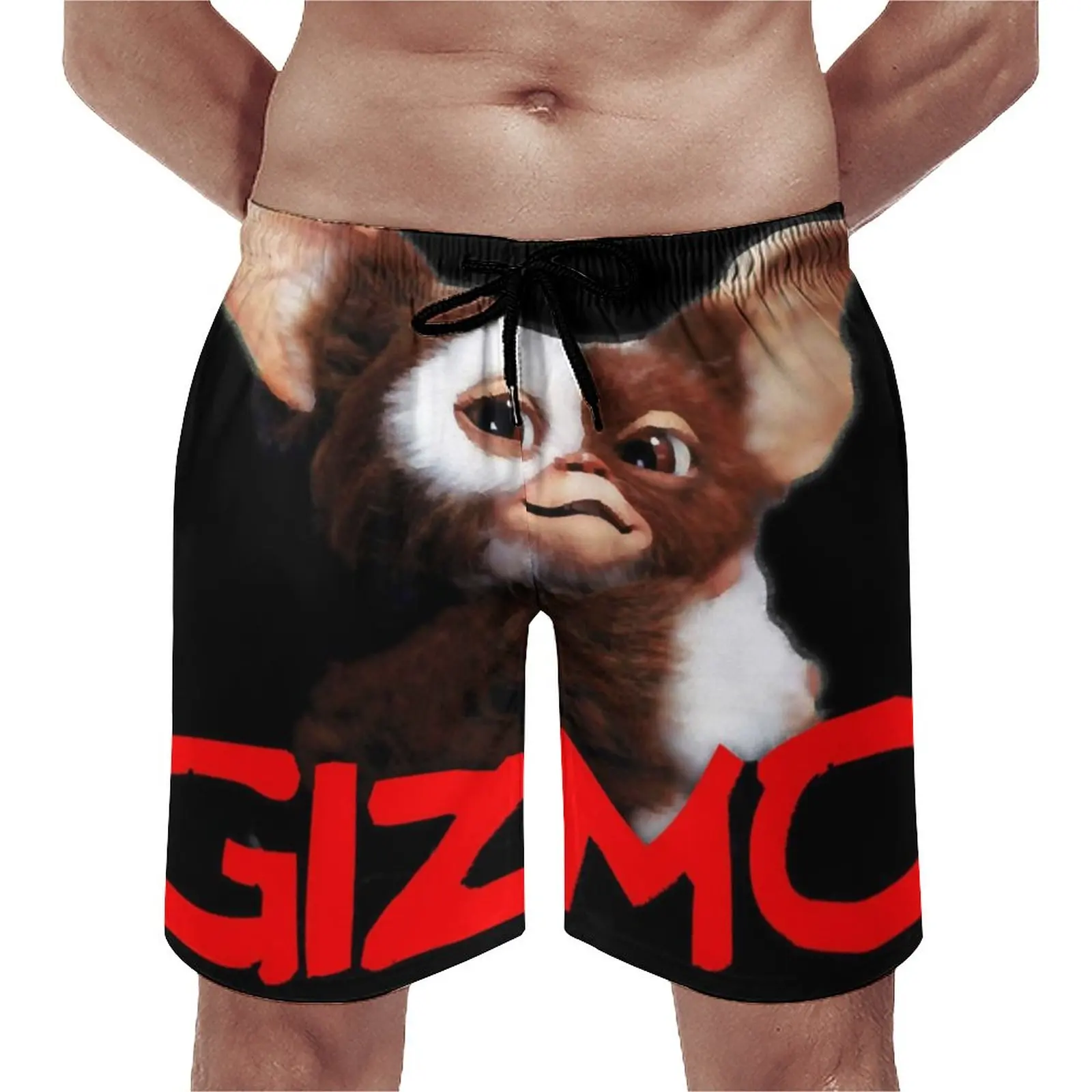 

Gremlins Gizmo Mogwai шорты для доски с рисунком из фотопленки мужские короткие штаны с эластичной талией забавные плавки