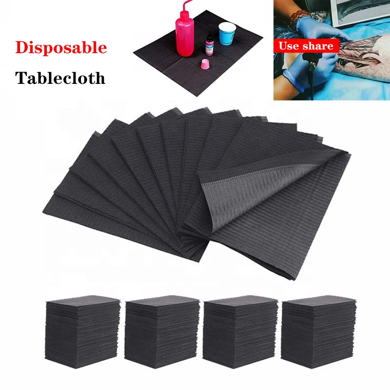 

45*33cm Disposable Tattoo Table Pad Cleaning Wipes Beauty Nail Pad Waterproof Tablecloth Tattoo Special Supplies Tattoo Mattress