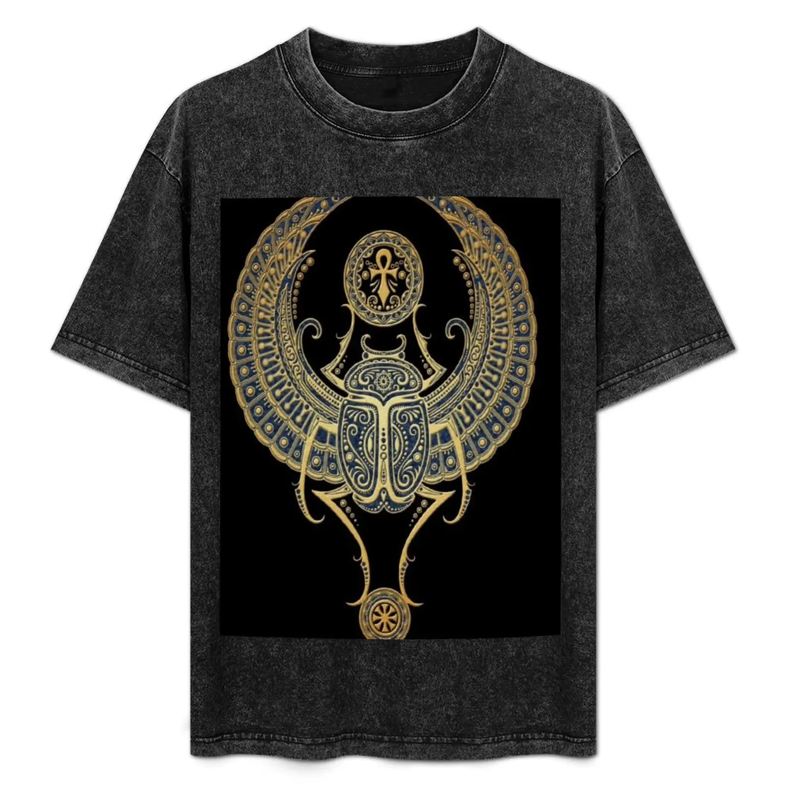 Футболка с изображением фараона эстетичная одежда больших размеров летние топы