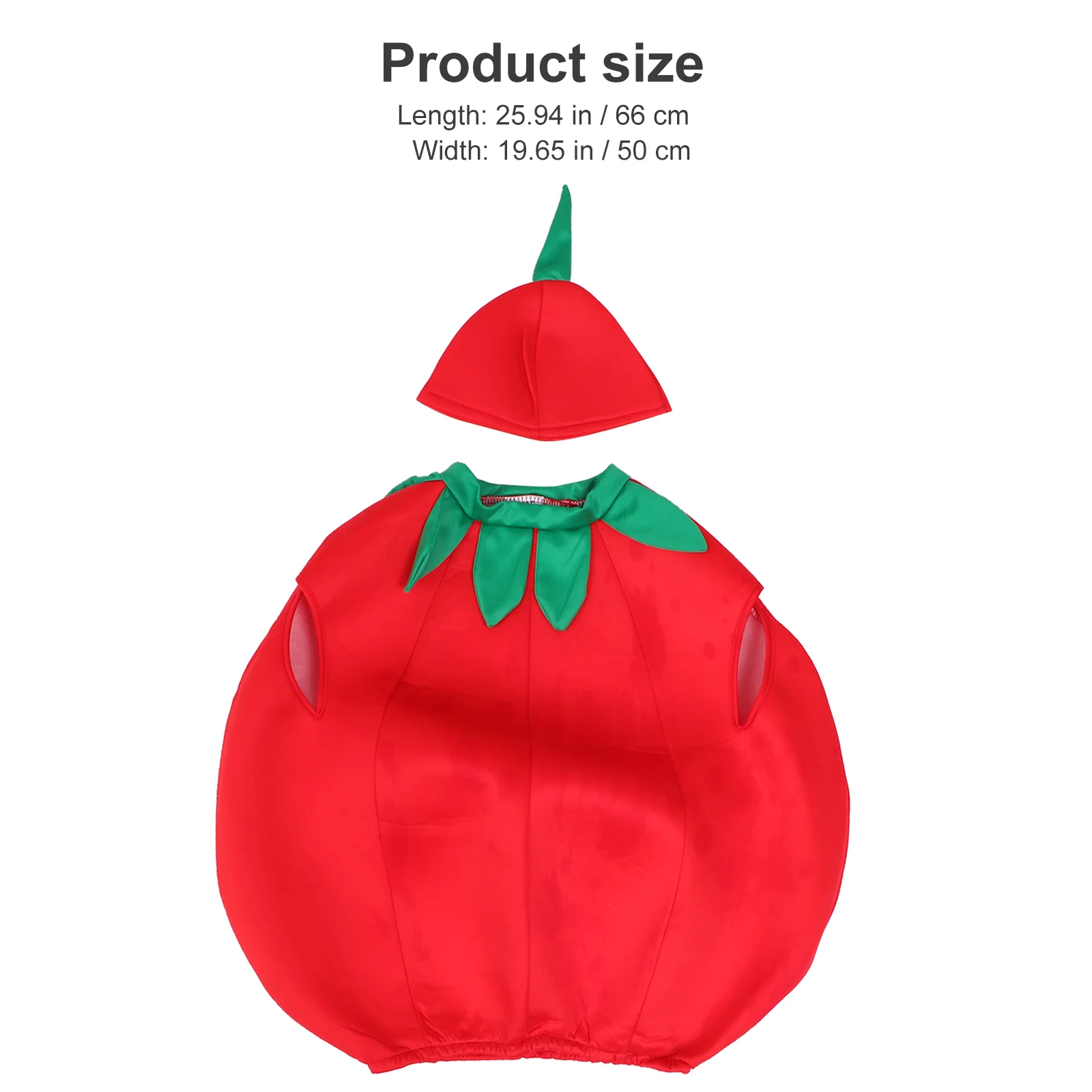 Tomato Dresses For Kidsss Infant Boys Stage Performance Costumes Clothing Unisex Dress Props Cosplay Child Festival
