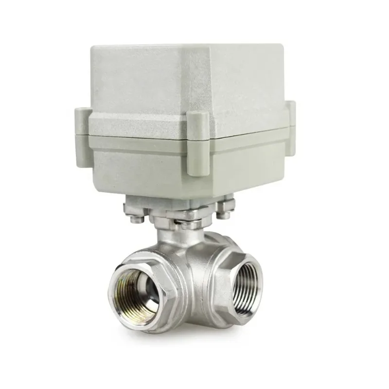 2023 высокое качество низкая цена трехходовой водяной клапан из нержавеющей стали