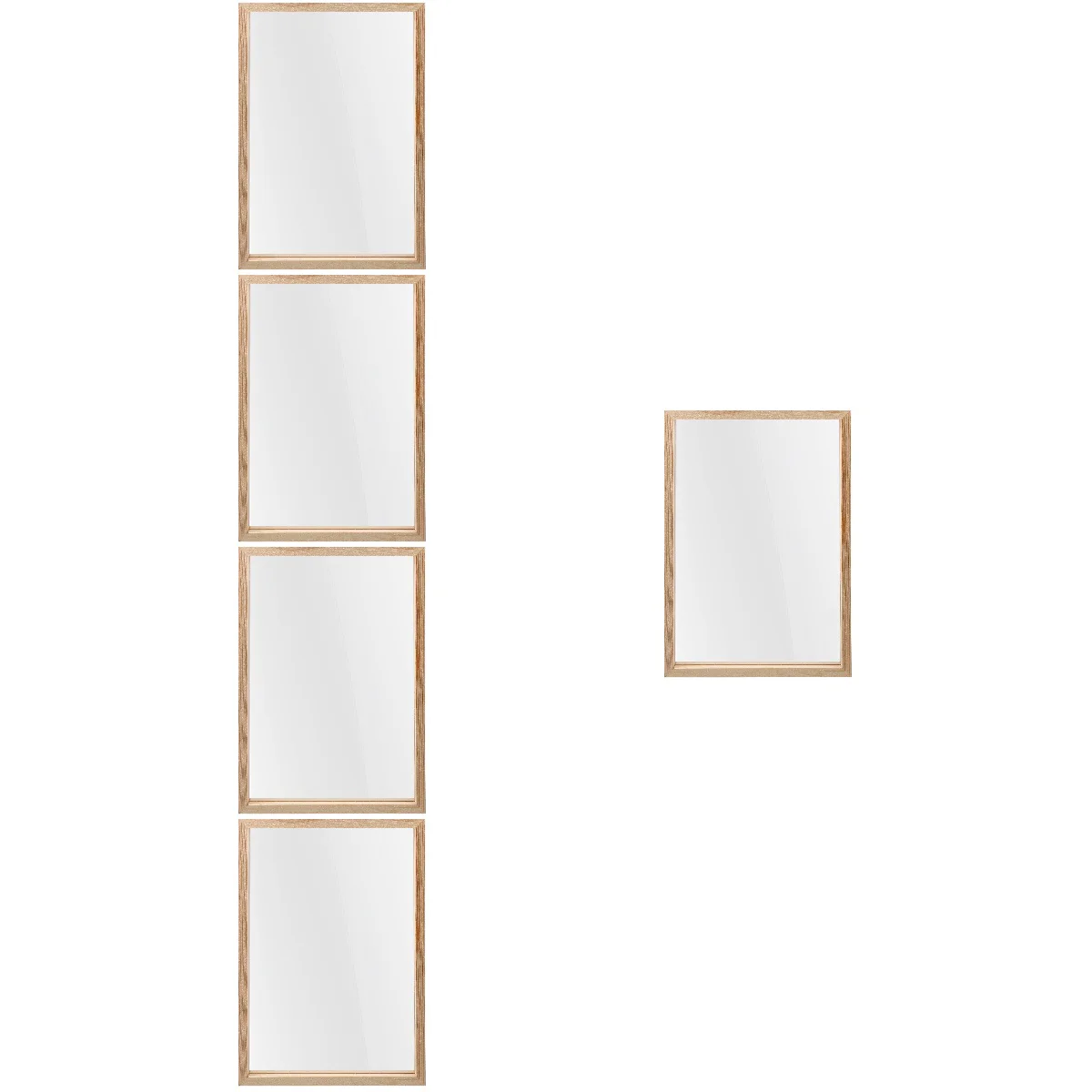 

5pcs Photo Frame Simple Style Picture Photo Display Frame Home Bedroom Decoration