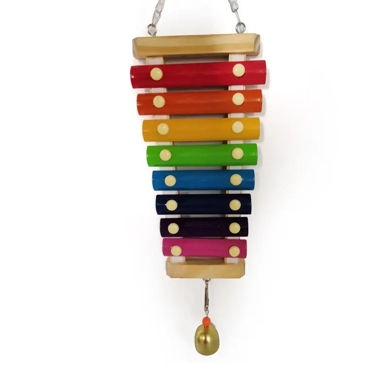 

Chicken Xylophone Toy Pet Chicken To Relieve Boredom Toy Parrot Percussion Chewing Teeth Suitable For Hens Parrots And Birds
