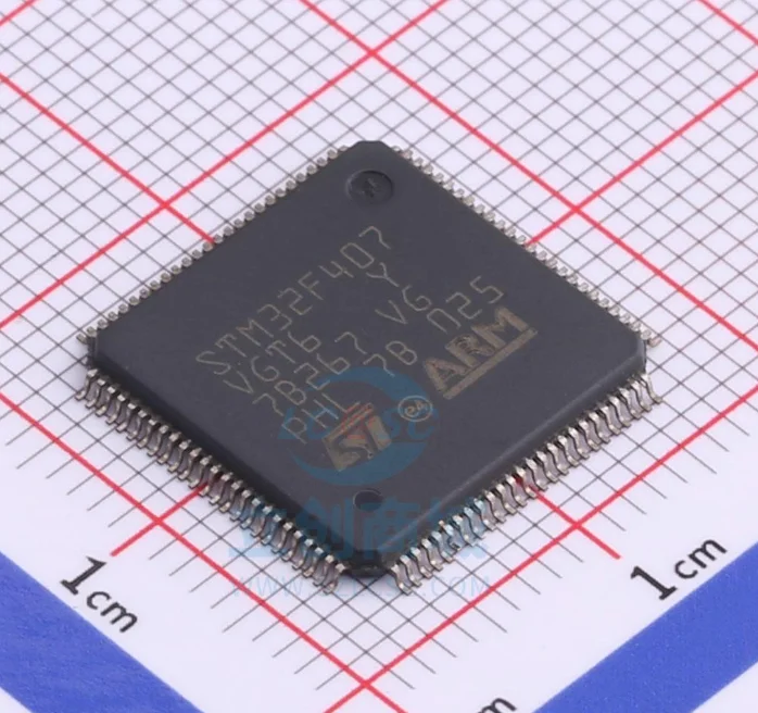 

1 шт./лот STM32F407VGT6 LQFP100 STM32F407 Novo e оригинал