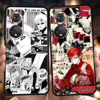 gaara akatsuki phone case for honor 50 10i 20i pro cover bag for honor 20 20s 10 9 8a 8s 8x 7a 5 7inch 7x silicone shell fundas