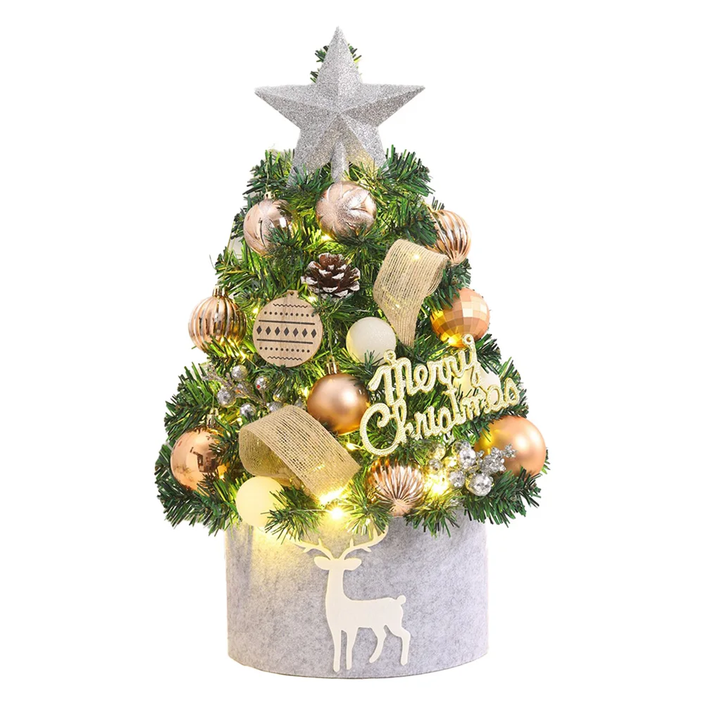 Mini ChristmFor as Tree for SmFor all SpFor aces Уютный HolidFor ay Декор с красочным орнаментомДля aments Для