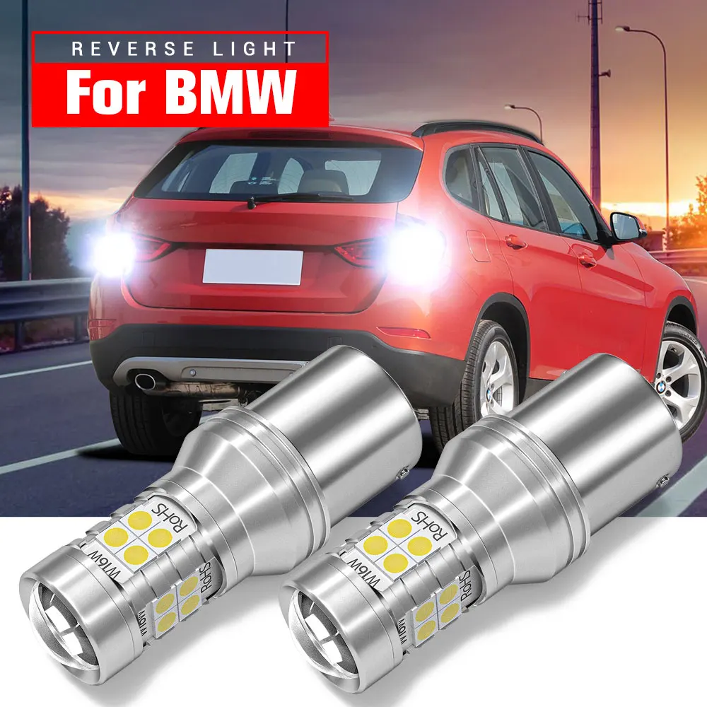 

2pcs LED Reverse Light Lamp Blub P21W BA15S 1156 Canbus For BMW E46 E90 F30 F80 E36 E46 F34 E91 F31 E39 E63 E64 3 5 6 Series