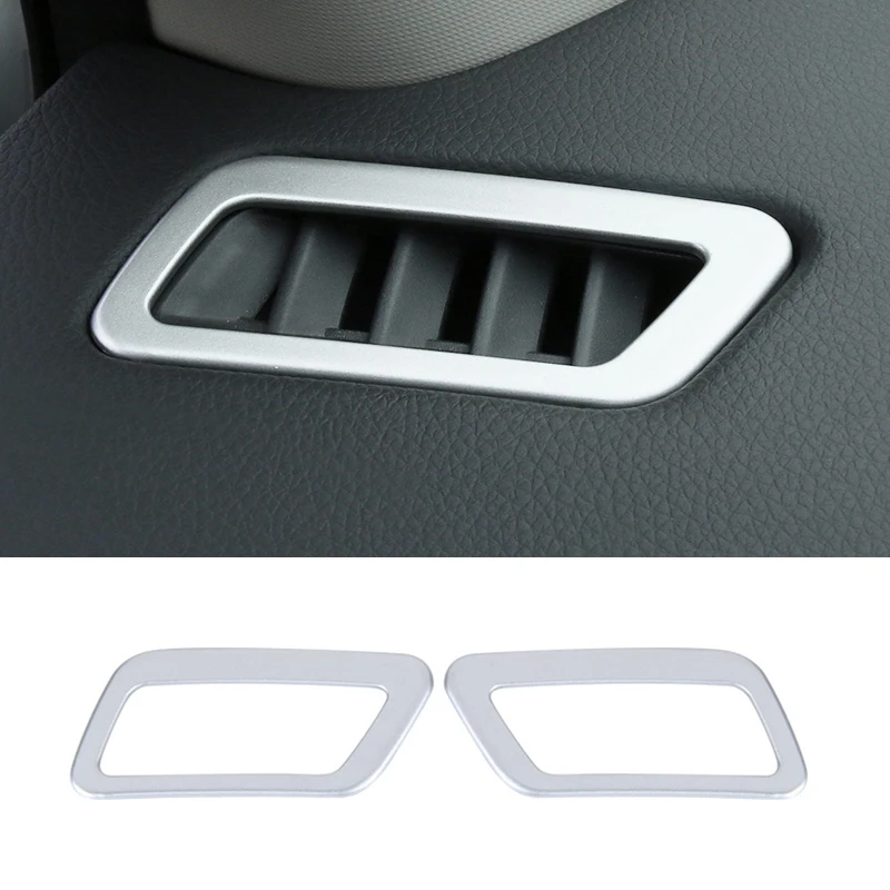 

For Nissan X-Trail T32 Rogue 2014/15/16/17/18 Front Dashboard Air Vent Trim Cover Bezel Garnish Frame ABS Matte car styling 2pcs