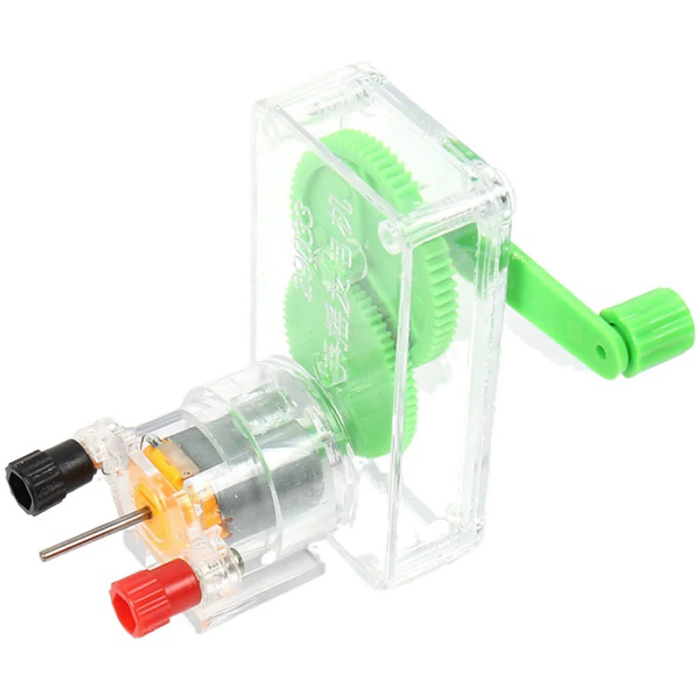 

Generator Hand Crank Electricity Toy Diy Experiment Science Emergency Kit Experimental Physical Invention Experiments Scientific