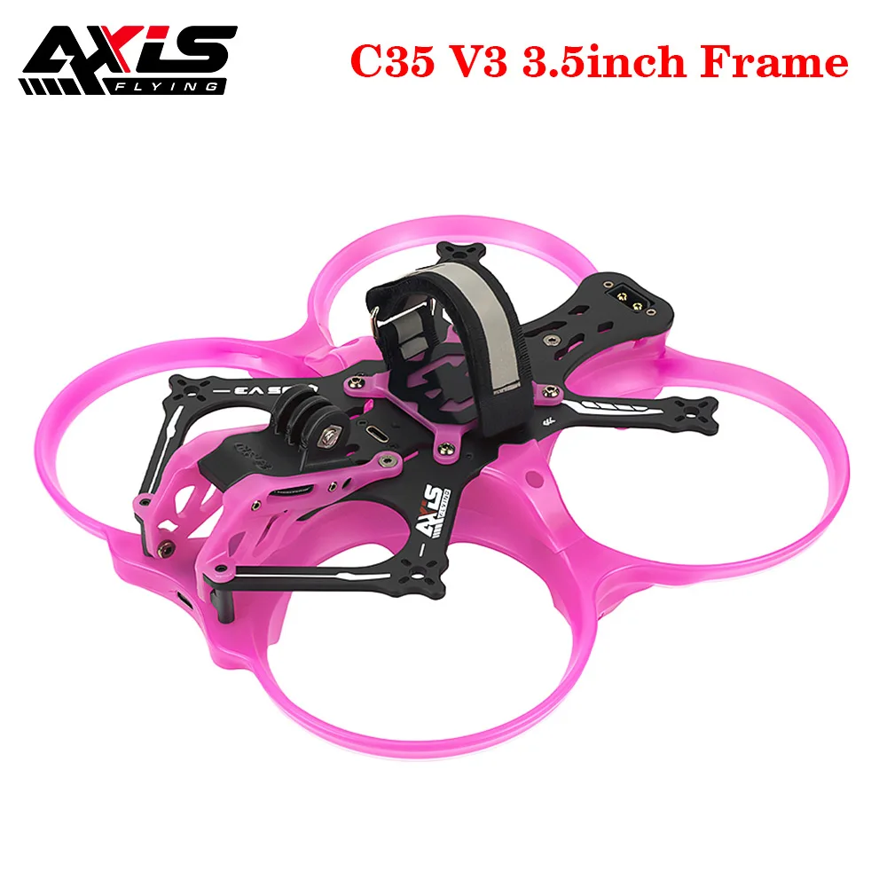 Axisflying C35 V3 3 5-дюймовый Cinewhoop 160 мм совместимый с двигателем F745 AIO C206 1960KV приемник TBS