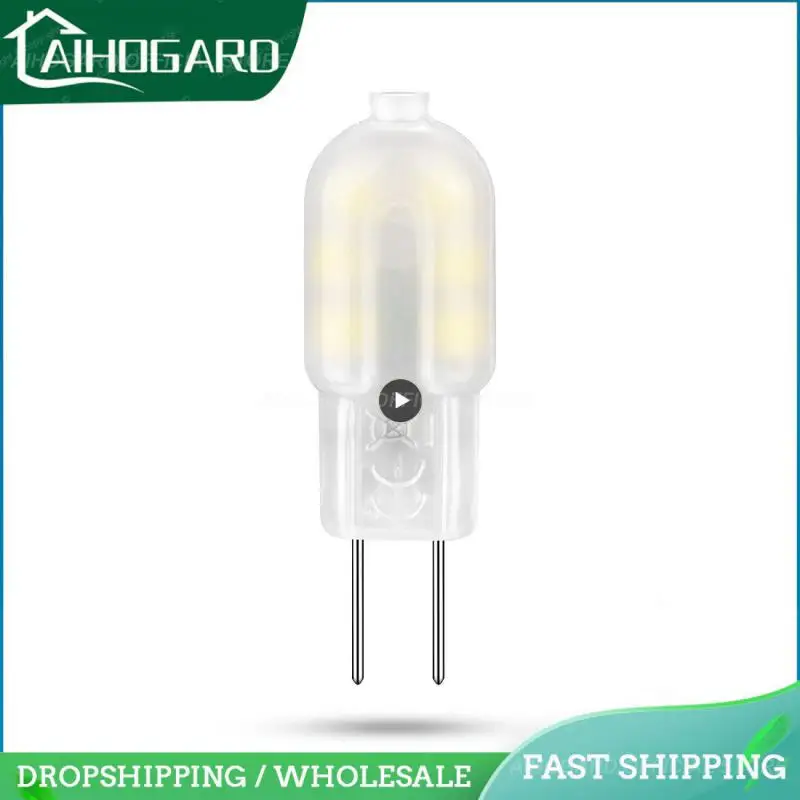 

Small Bulb Low-voltage Milky White Matte Led Lamp Bead Mini G4 12 Bead Pc Crystal Lamp Hot 12v Pin Creative Newest 2023