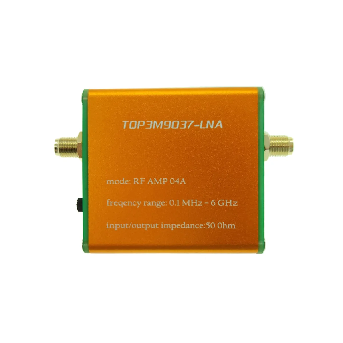 

100K-6GHz Full-Band Amplifier Preamplifier High Linearity Ultra-Low Noise Gain Amplifier, No Battery Version