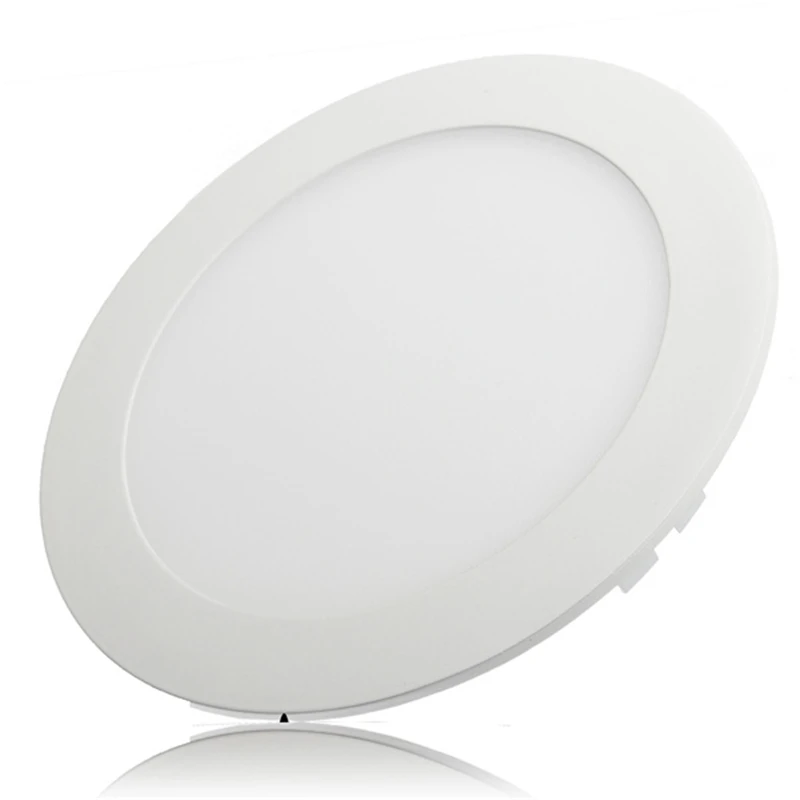 

DHL Free Shipping 20pcs/lot Ultra Thin Design 25W Ceiling Recessed Grid LED Downlight / Slim Round Panel Light